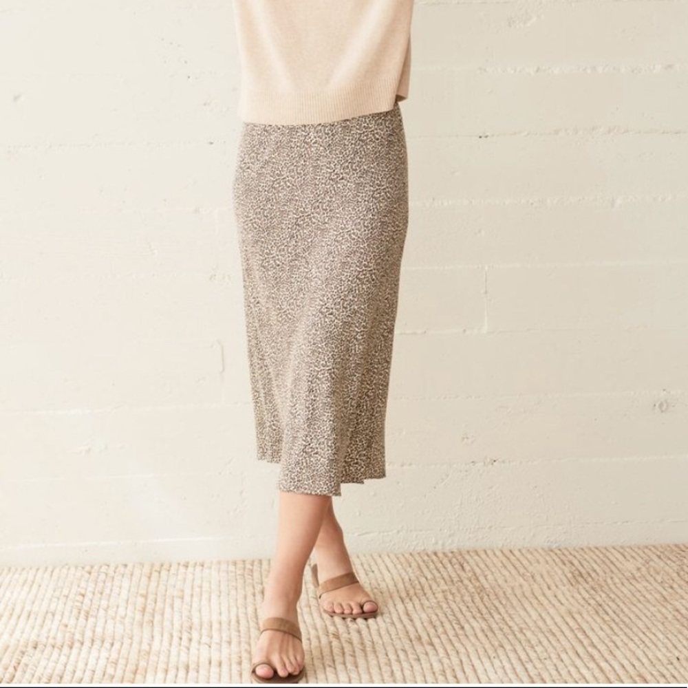 Jenni Kayne Leopard Slip skirt